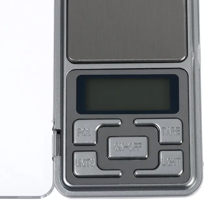 Весы электронные Luazon LVU-02, до 200 г, портативные, серые