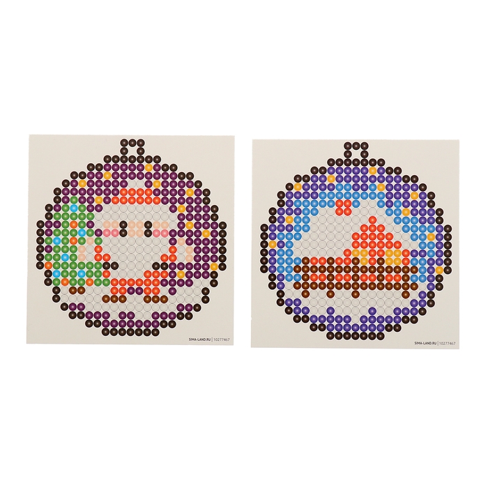 Аквамозаика «Подвесы с Дед Морозом и Домиком», 2 фигурки, 809 шариков Аквамозаика «Подвесы с Дед Морозом и Домиком», 2 фигурки, 809 шариков