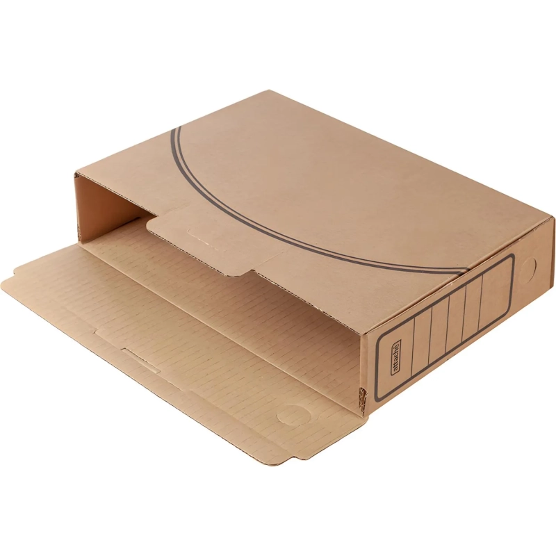 Короб архивный с вырубным замком  75мм, 5 шт.уп