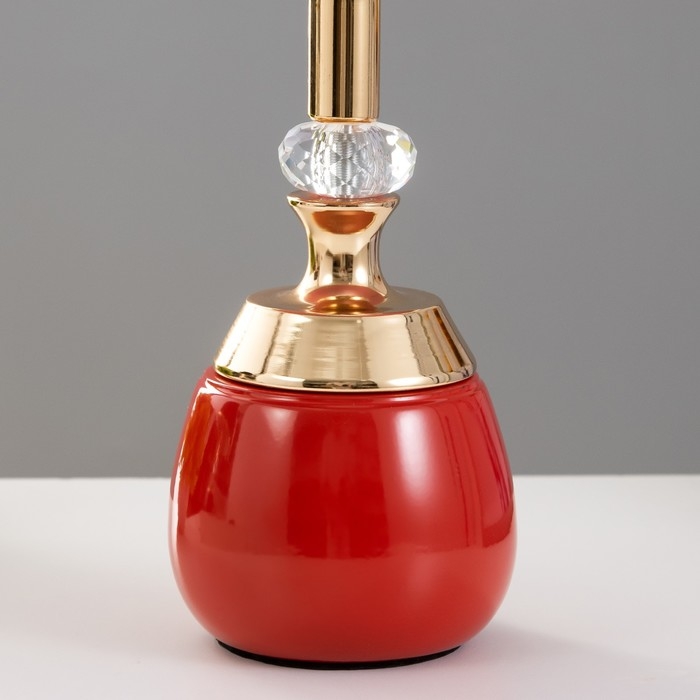 Настольная лампа Настольная лампа "Лейла" Е27 40Вт красно-золотой 25х25х41 см RISALUX