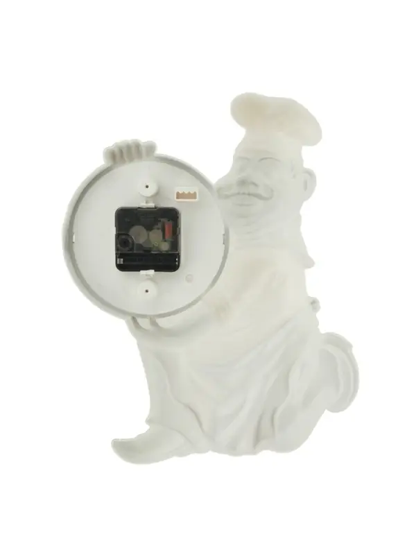 Часы настенные интерьерные &laquo;Повар усач&raquo;, серия: Кухня, бесшумные, плавный ход, циферблат d=13 см, 30&times;24 см, от батарейки 1&times;АА