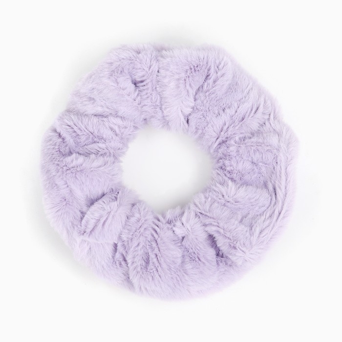 Резинка для волос фиолетовая, пушистая, 11 см, Минни Маус Резинка для волос фиолетовая, пушистая, 11 см, Минни Маус