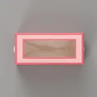 Коробка подарочная с окном &laquo;Подарок&raquo;, 12&times;5.5&times;5.5 см, самосборная