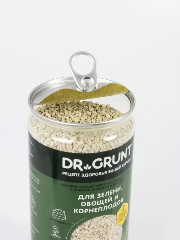 Удобрение минеральное для зелени, овощей, корнеплодов, Dr.Grunt, 700 г Удобрение минеральное для зелени, овощей, корнеплодов, Dr.Grunt, 700 г