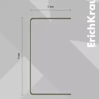 Скобы омеднённые №10, ErichKrause, для степлера, 1000 шт., цветные