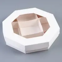 Менажница белая, 25×5 см