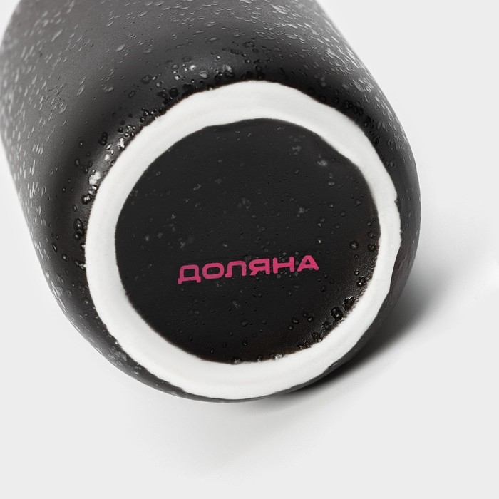 Набор аксессуаров для ванной комнаты Доляна «Венера», 3 предмета (дозатор 350 мл, мыльница, стакан), цвет чёрный Набор аксессуаров для ванной комнаты Доляна «Венера», 3 предмета (дозатор 350 мл, мыльница, стакан), цвет чёрный