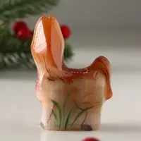 Сувенир Лошадка 7х5 см, селенит Сувенир Лошадка 7х5 см, селенит