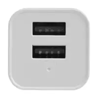 Автомобильное зарядное устройство, 2 USB, 2.1 А/1 А, МИКС