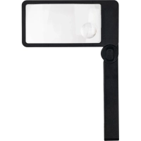 Лупа складная с подсветкой, Attache Selection, увелич. х2/4, линза50х96мм