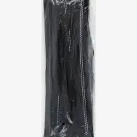 Молния &laquo;Трактор&raquo;, №5, разъёмная, замок автомат, 70 см, чёрная, белая, синяя