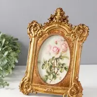 Фоторамка полистоун 11х16 см "Барон" золото 2,2х21х29 см