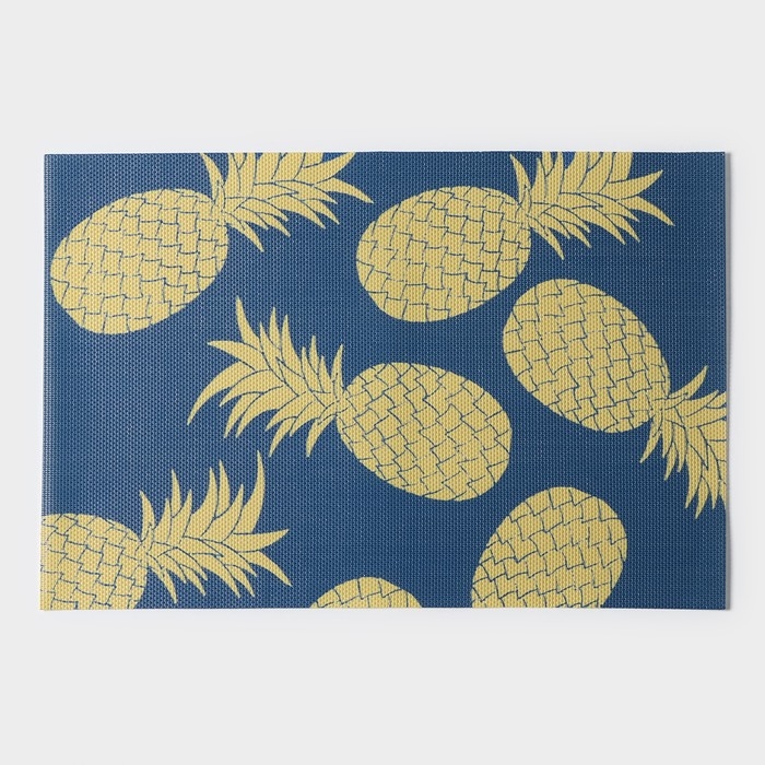 Салфетки сервировочные на стол Доляна Memory, 2 шт, 45×30 см, цвет синий Салфетки сервировочные на стол Доляна Memory, 2 шт, 45×30 см, цвет синий