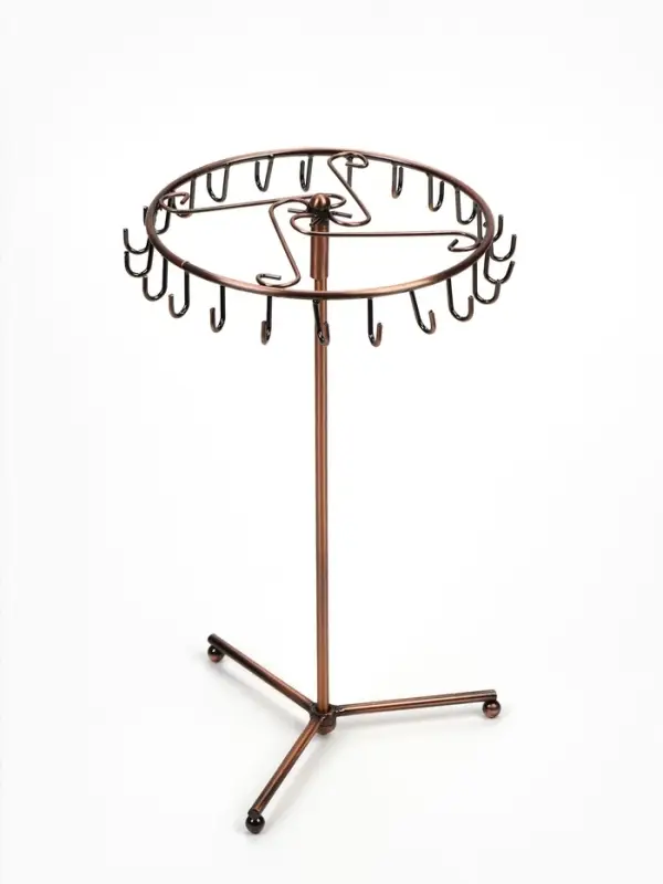 Подставка для украшений &laquo;QF. Вешалка&raquo;, 23 крючка, 21&times;34 см, цвет медный