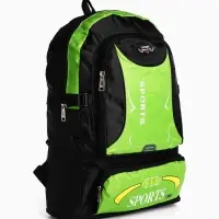 Рюкзак туристический, 35 л, с увеличением, с карманами, Sport XLS, зелёный