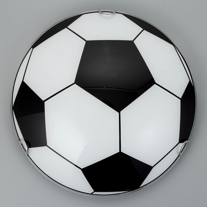 Светильник настенно-потолочный "Мяч" 2 лампы E27 40Вт д.300 h.5,5 см.