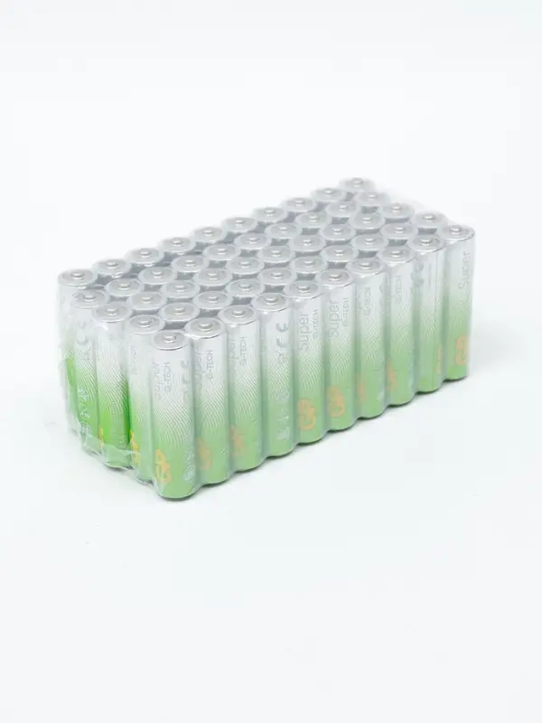 Батарейка алкалиновая GP Super, AAA, LR03-50BOX, 1.5 В, набор 50 шт.