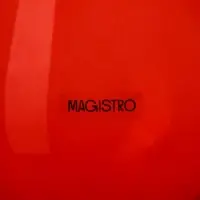 Бокал для вина Magistro &laquo;Иллюзия&raquo;, 540 мл, 10&times;24 см, стекло, красный