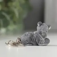 Брелок "Тигр лежит маленький" 3см