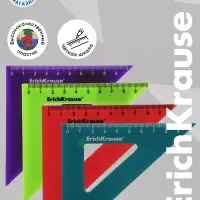 Треугольник 45*, 9 см, ErichKrause Reef, МИКС