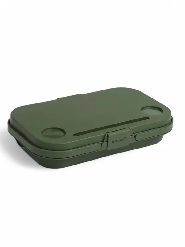 Корзина - столик maclay 2 в 1, складная, 47&times;28.5&times;23.5 см, зелёная