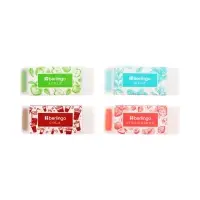 Ластик Berlingo Aroma, прямоугольный, скошенный, 58×22×10 мм, МИКС