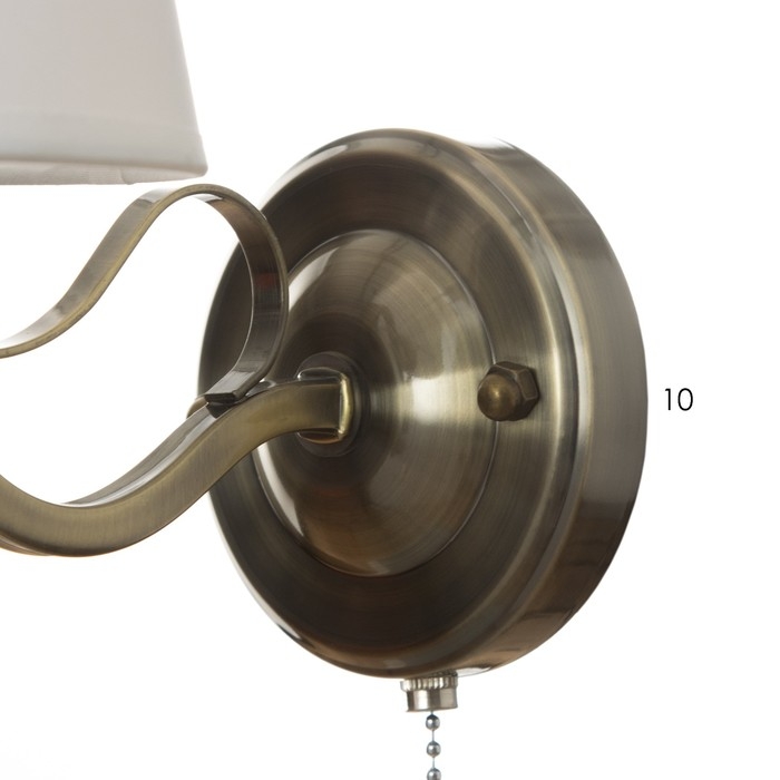 Бра "Жаклин" 1х40Вт E14 бронза 20х15х26 см.