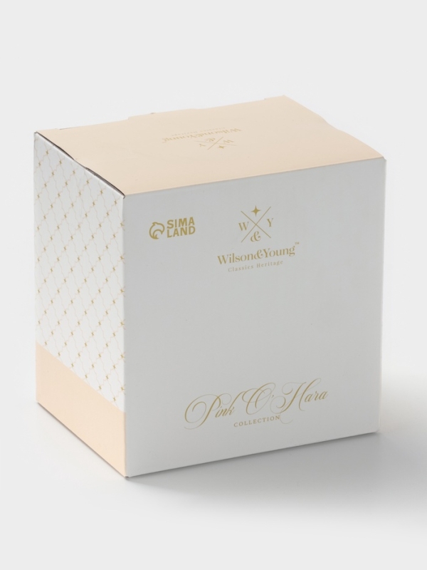 Кружка  350 мл WY "Pink O'hara", бежевый