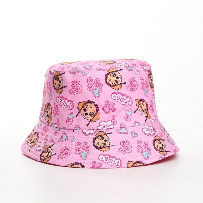 Панама детская для девочки розовая, разме52-56 «»