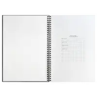 Ежедневник Notera Maxi, недатированный, серый