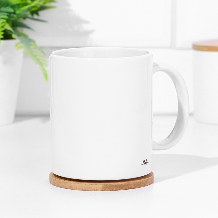 Кружка чайная керамическая , знак зодиака Кружка чайная керамическая , знак зодиака "Лев"