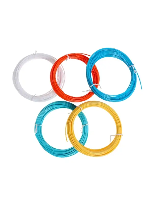 Пластик Luazon PLA-5, для 3D ручки, 5 цветов по 10 метров