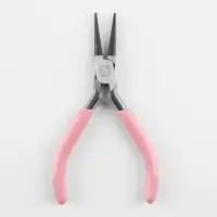 Круглогубцы для рукоделия, 12.5&times;6.5 см, розовые