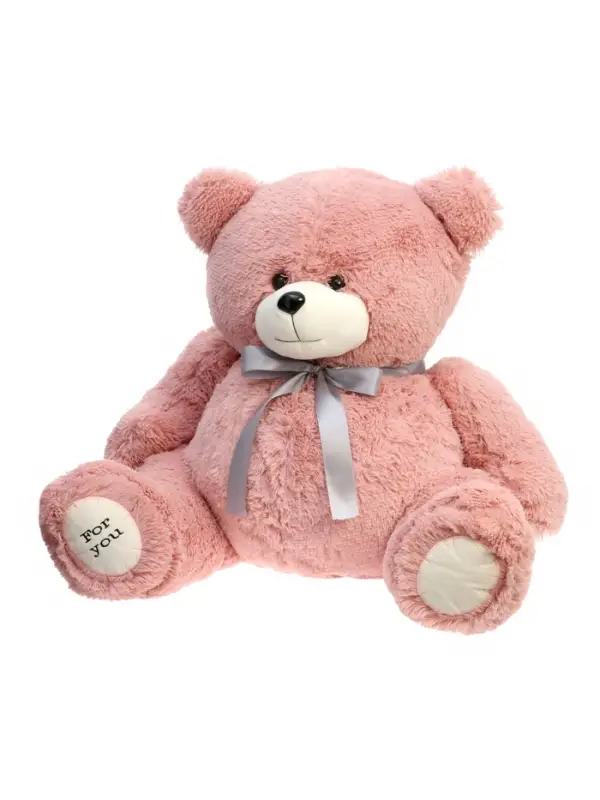 Мягкая игрушка "Медведь Тед", цвет пудровый, 118 см