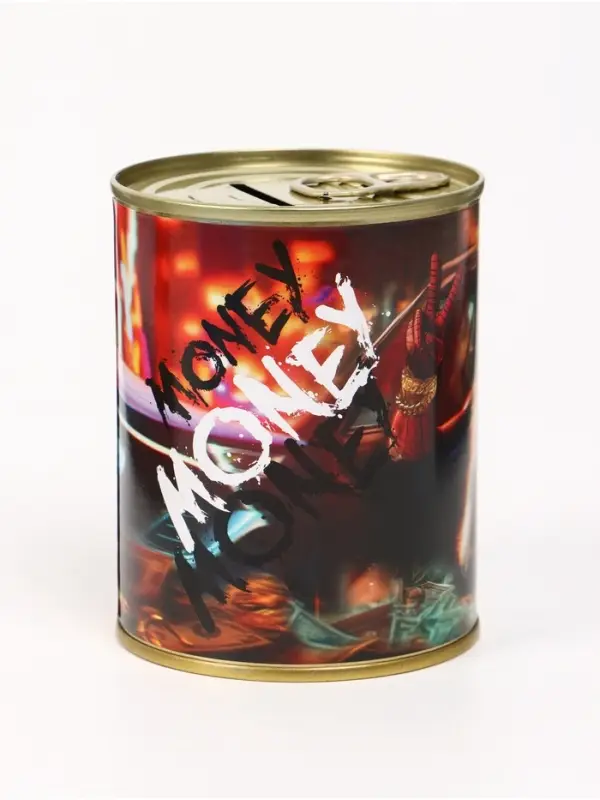 Копилка металлическая, 9.5 см×7.5 см×7.5 см, Человек-паук Копилка металлическая, 9.5 см×7.5 см×7.5 см, Человек-паук