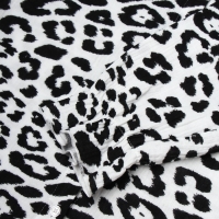 Комплект женский (рубашка, шорты) KAFTAN "Муслин: leopard" р. 52-54