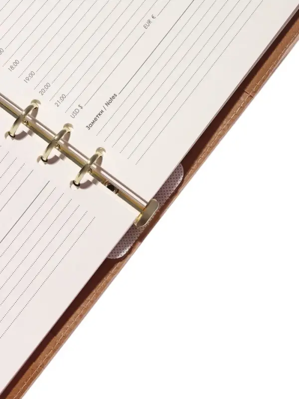 Органайзер на кольцах, A5, с клапаном, 80л, линия, к/зам, Бежевый Органайзер на кольцах, A5, с клапаном, 80л, линия, к/зам, Бежевый