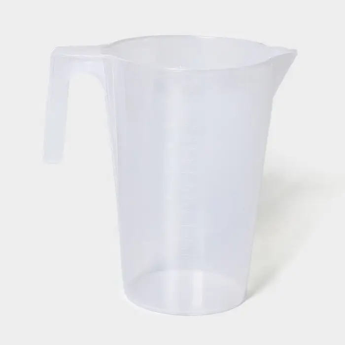 Кувшин мерный Доляна, 1,5 л, цвет прозрачный Кувшин мерный Доляна, 1,5 л, цвет прозрачный