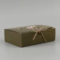 Коробка подарочная, упаковка, &laquo;23 февраля&raquo;, 16.5&times;12&times;5 см