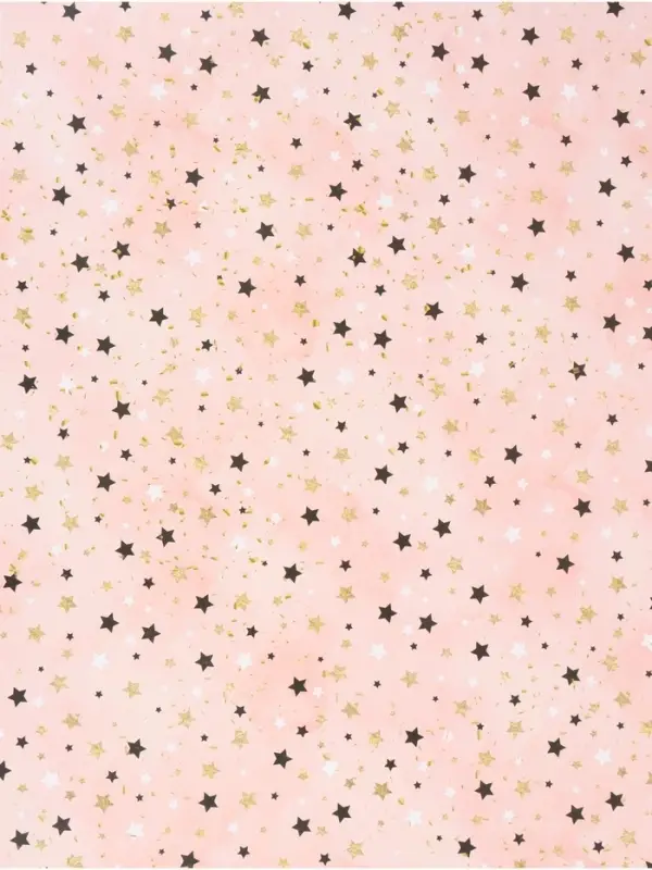 Бумага упаковочная &laquo;Звёзды&raquo;, глянец, 70&times;100 см, 1 лист