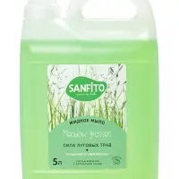 Жидкое мыло SANFITO Energy &laquo;Сила луговых трав&raquo;, очищение и увлажнение, 5 л