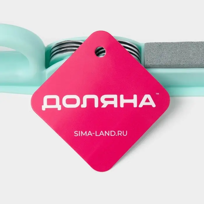 Точилка для ножей Доляна &laquo;Острое лезвие&raquo;, 19&times;4.5 см, с ручкой и шлифовкой, МИКС