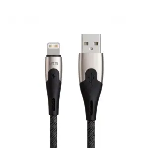 Кабель USB на Lightning 1.2m 2A Core S21 ISA черный