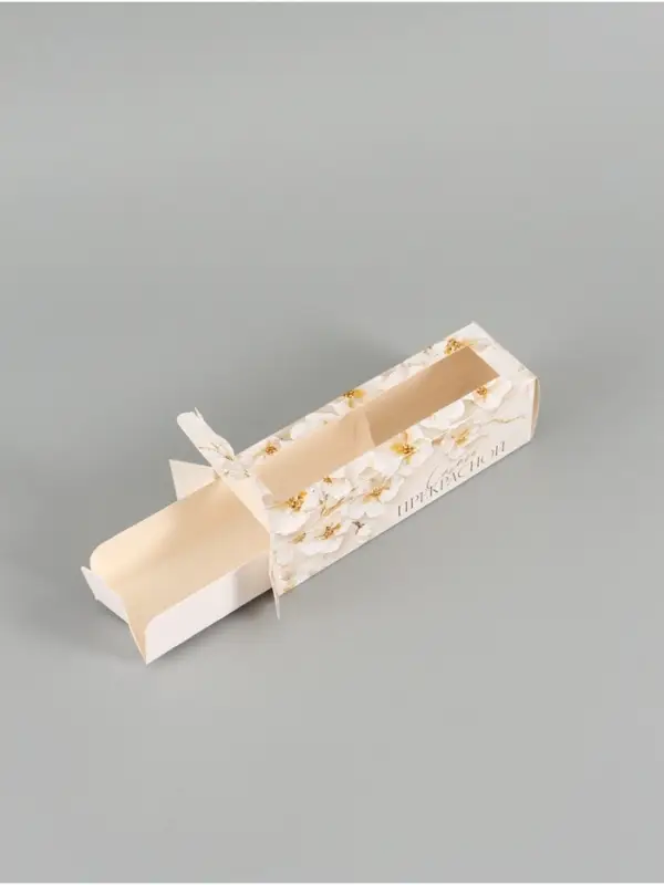 Коробка складная с окном &laquo;Самой прекрасной&raquo;, 5.5&times;18&times;5.5 см