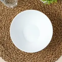 Салатник Avvir Сarve, 850 мл, d=18 см, стеклокерамика, цвет белый