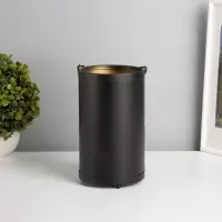 Фигурка светящаяся RISALUX &laquo;Ночной лес&raquo;, LED-ночник, 3&times;ААА, чёрный, 12&times;12&times;20.5 см