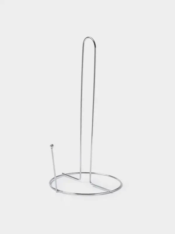 Держатель для бумажных полотенец настольный Доляна, 13.5&times;13.5&times;27 см, хром