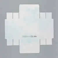 Коробка подарочная &laquo;Зайчики&raquo;, новогодняя, с крышкой, 20&times;20&times;6 см, белая