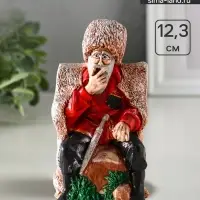 Фигурка гипс &laquo;Дух гор&raquo;, 12.3&times;7&times;6.5 см, красный