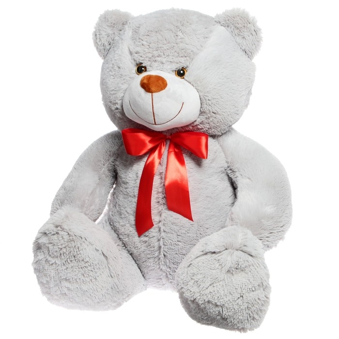 Мягкая игрушка «Мишка Барт», цвет серый, 110 см Мягкая игрушка «Мишка Барт», цвет серый, 110 см